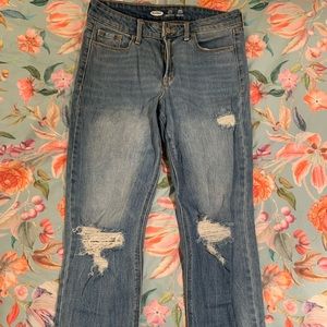Old Navy power straight jeans